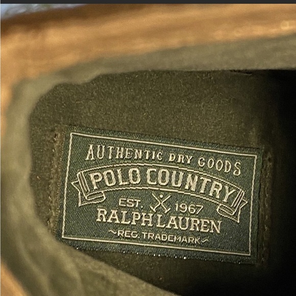 Classic Authentic Men’s Ralph Lauren Polo Ranger Boots,  Sz 9.5 NWOT - Picture 7 of 8